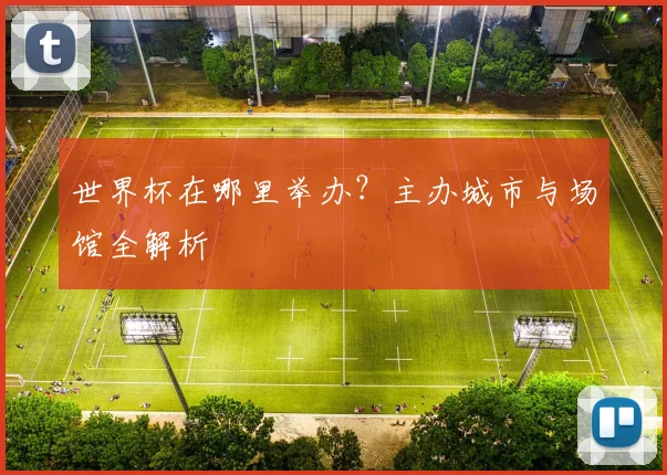 世界杯在哪里举办？主办城市与场馆全解析